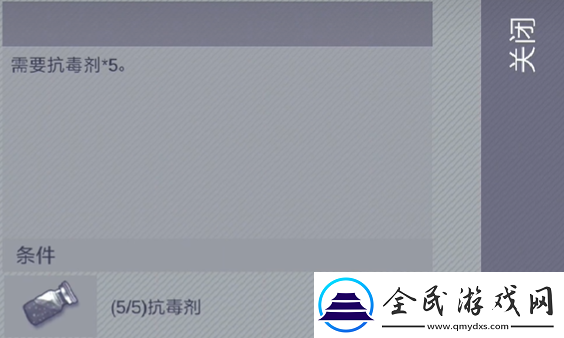 阿瑞斯病毒2抗毒藥劑使用方法