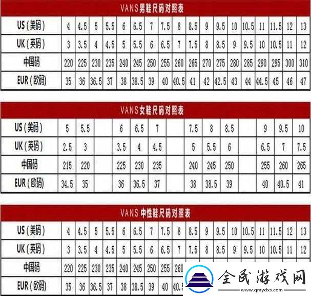 國產尺碼與歐洲尺碼的適用場景