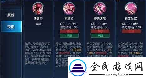 王者榮耀李白角色深度解析與心得分享