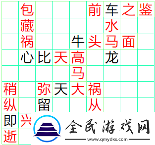 成語小秀才110關(guān)全攻略答案