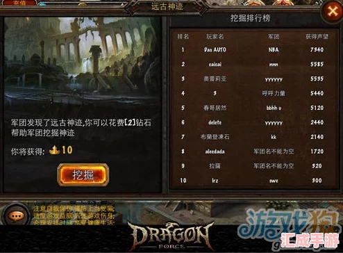 深入龍之力量秘境