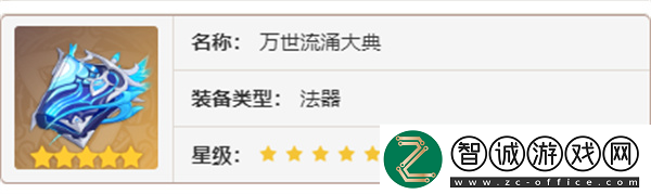 原神萬世流涌大典突破材料一覽