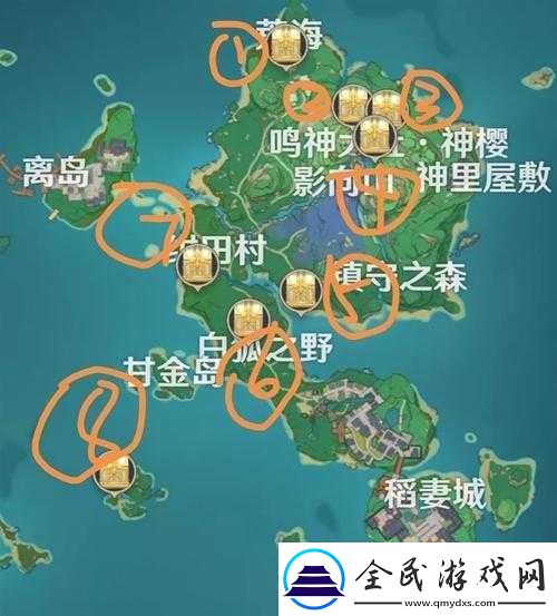 原神丘丘人小島寶箱尋寶之旅