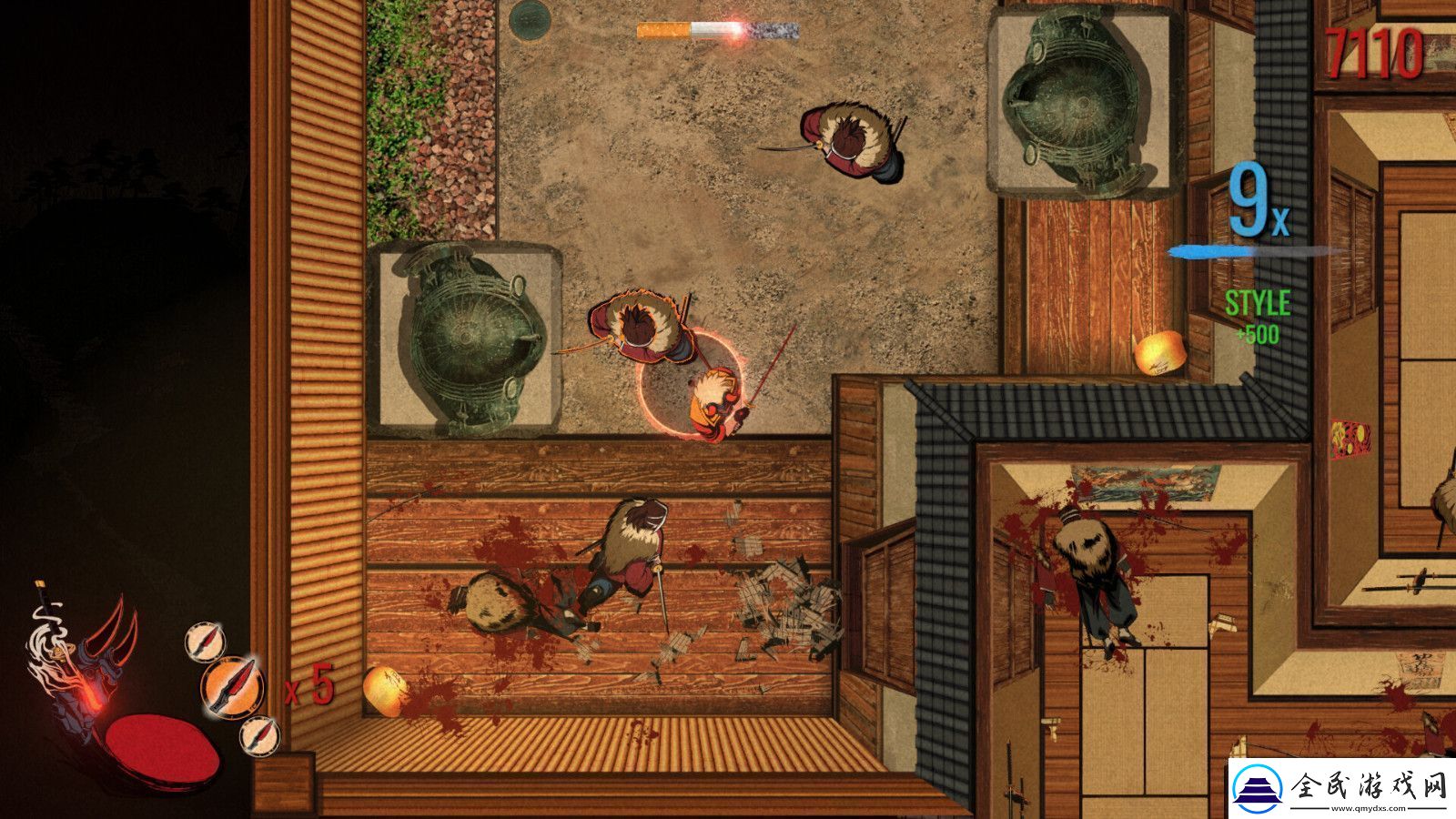 動作游戲瘋狂武士Steam頁面上線