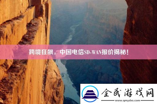 跨境狂飆中國電信SDWAN報價揭秘！