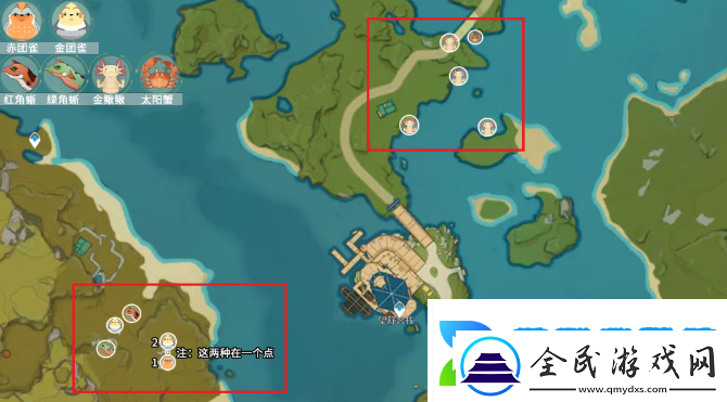 原神小動物分布位置大全