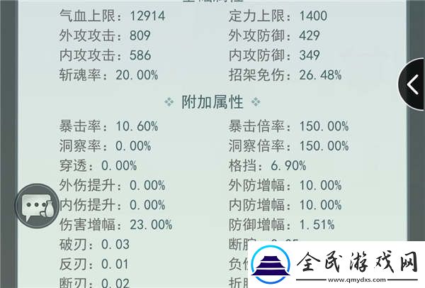 江湖悠悠傷害與攻擊力計算公式分享