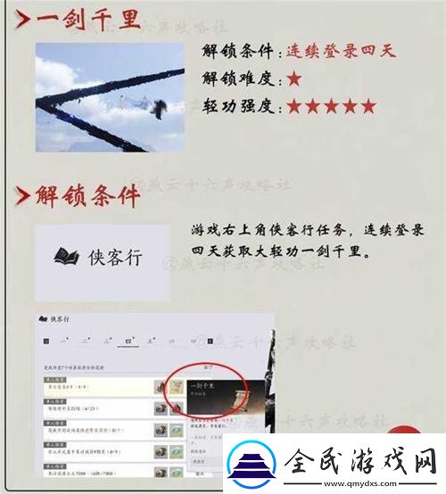 燕云十六聲輕功哪里學